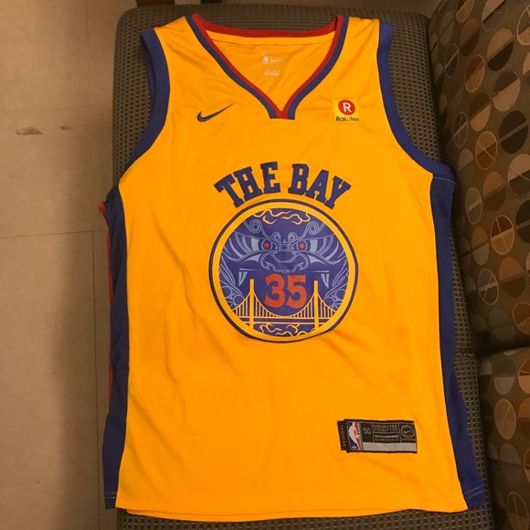kevin durant the bay jersey